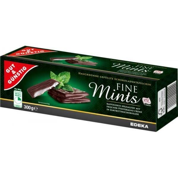 CHOCOLATES G+G CON RELLENO DE MENTA 300GR